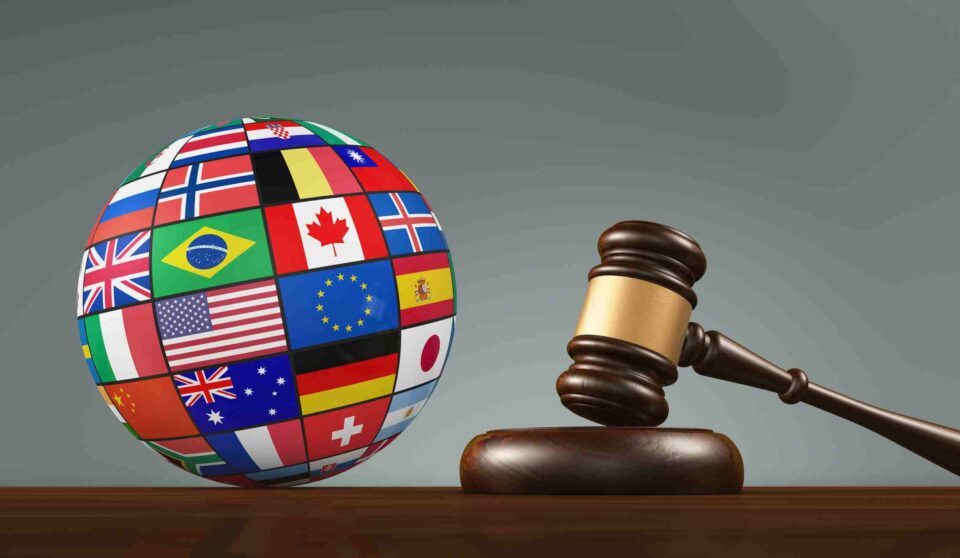 Globe and gavel representing international law services in the East Bay and San Jose area